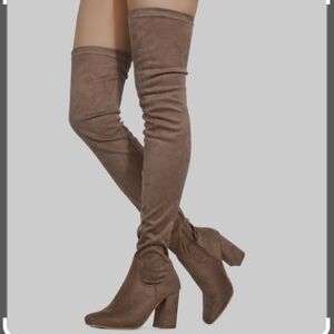 Over the knee boots